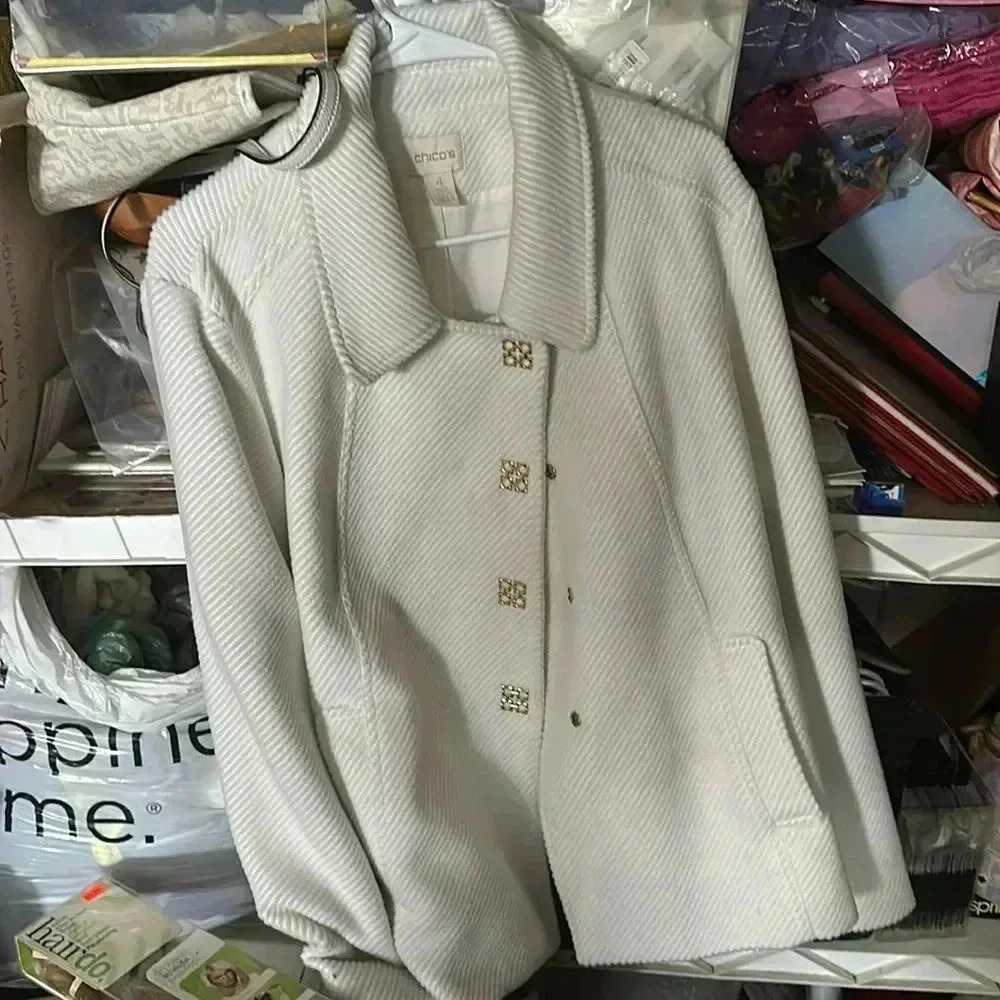 Chicos Size 4 Really Nice Jacket. - image 1